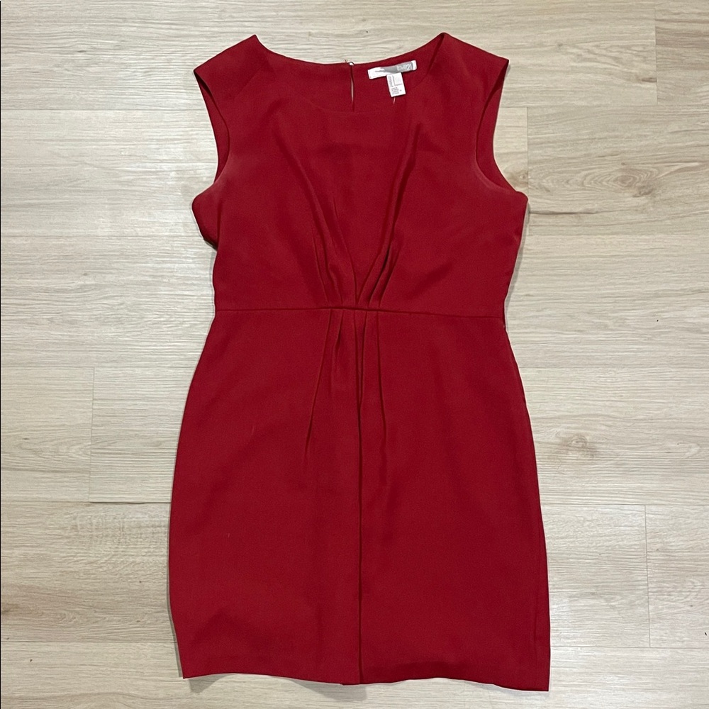 Forever 21 Red Sleeveless Mini Dress